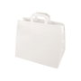PAPSTAR Bolsas de papel blancas 32,0 x 27,0 cm