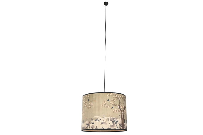 DKD Home Decor Lámpara Techo Oriental Bambú Metal Verde Blanco 55 x 42 x 55 cm DKD Home Decor Lámpara Techo Oriental Bambú Metal Verde Blanco 55 x 42 x 55 cm