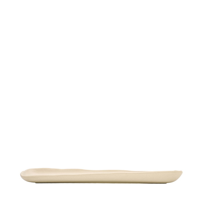 Summa Io Crema Fuente de Gres para Vajilla, Color Crema, 30x10.5 cm (Set de 6)