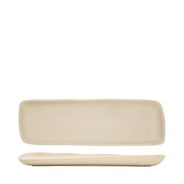 Summa Io Crema Fuente de Gres para Vajilla, Color Crema, 30x10.5 cm (Set de 6)