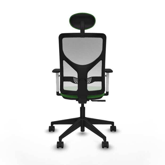 PIQUERAS Y CRESPO Silla de oficina Motilla con Mecanismo Sincro Verde y Blanco PIQUERAS Y CRESPO Silla de oficina Motilla con Mecanismo Sincro Verde y Blanco