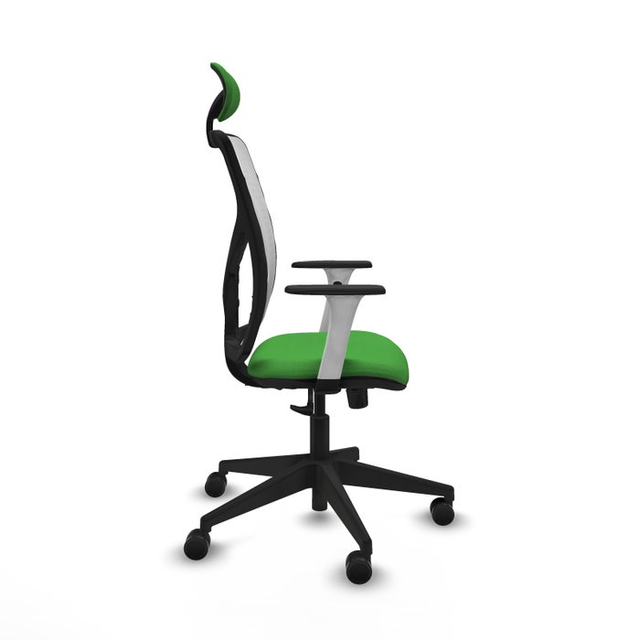 PIQUERAS Y CRESPO Silla de oficina Motilla con Mecanismo Sincro Verde y Blanco PIQUERAS Y CRESPO Silla de oficina Motilla con Mecanismo Sincro Verde y Blanco