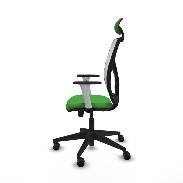 PIQUERAS Y CRESPO Silla de oficina Motilla con Mecanismo Sincro Verde y Blanco PIQUERAS Y CRESPO Silla de oficina Motilla con Mecanismo Sincro Verde y Blanco