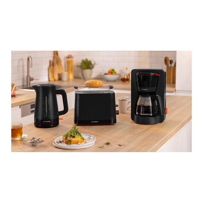 Bosch TKA3M133 Cafetera de filtro 1.4 L para café molido 1200 W Negro MyMoment