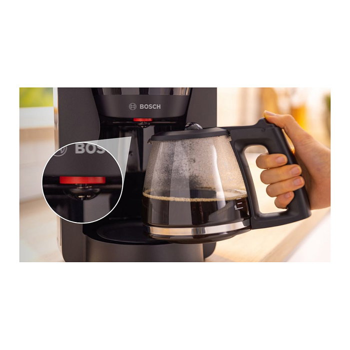 Bosch TKA3M133 Cafetera de filtro 1.4 L para café molido 1200 W Negro MyMoment