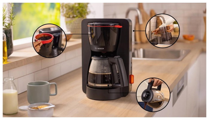 Bosch TKA 3M133 MyMoment Negro