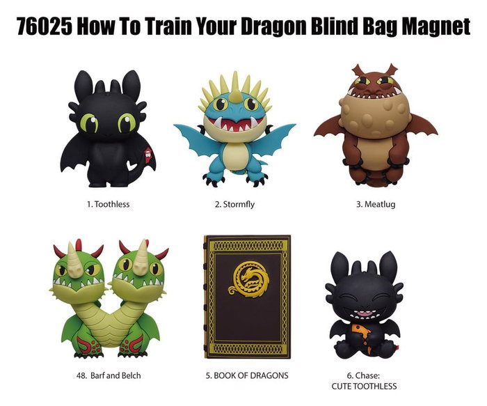 Monogram Int. Cómo entrenar a tu dragón blind pack Series 1 Expositor (12) Monogram Int. Cómo entrenar a tu dragón blind pack Series 1 Expositor (12)
