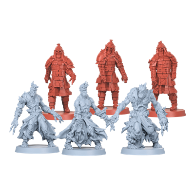CMON Zombicide: Climbers & Terrorcota Expansión GUF046ML - Juego de Tablero para 1-6 Jugadores, Multilingüe (Español), Requiere Caja Básica Zombicide Fantasía