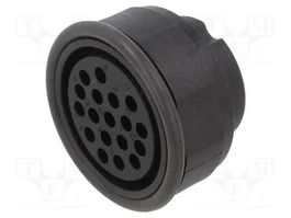 HARTING UIC558 Conector Redondo Hembra de 13 Pines