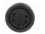 HARTING UIC558 Conector Redondo Hembra de 13 Pines