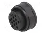 HARTING UIC558 Conector Redondo Hembra de 13 Pines