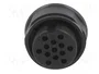 HARTING UIC558 Conector Redondo Hembra de 13 Pines