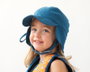 KioKids Gorro de Bebé Protección UPF 50+ Marino 6 Meses