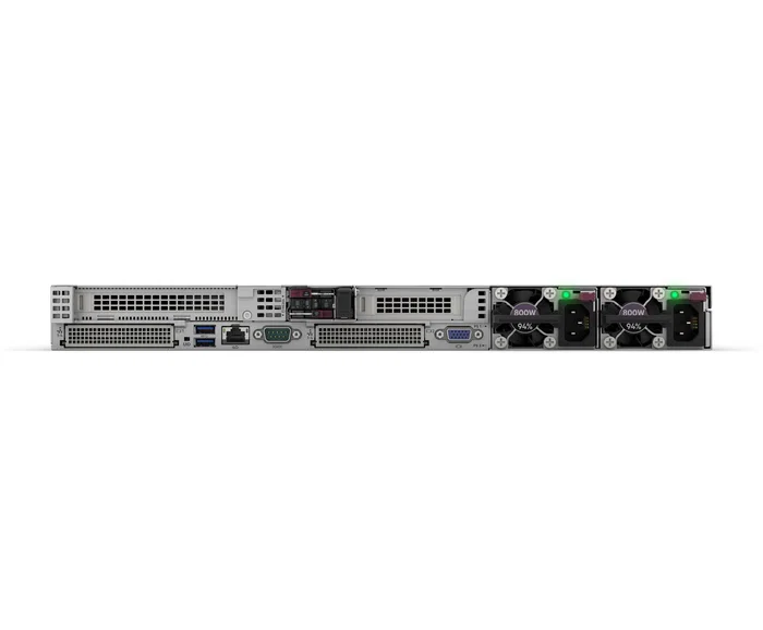 Hewlett Packard Enterprise HPE ProLiant DL325 Gen11 Servidor 1U con AMD EPYC 9224 2.5GHz 24C, 64GB DDR5, 2x480GB SSD SATA, Controlador MR408i-o, 8SFF, 2x1000W Redundante