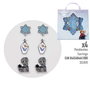 Frozen - Bisutería con Display de Diseños 1 al 6 - Kit de Collares y Pulseras para Niños (5+ años) - Color Púrpura