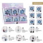 Frozen - Bisutería con Display de Diseños 1 al 6 - Kit de Collares y Pulseras para Niños (5+ años) - Color Púrpura