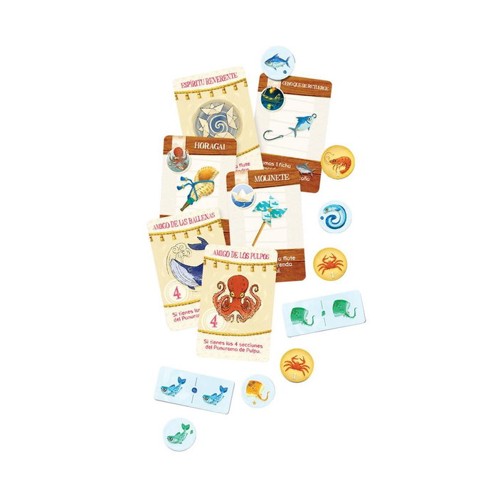 Funforge Juego de Mesa Namiji NAMSP01 - Estrategia Familiar, 2-5 Jugadores a partir de 8 años, Ambientado en Japón Feudal, Duración 45 Minutos, Idioma Español Funforge Juego de Mesa Namiji NAMSP01 - Estrategia Familiar, 2-5 Jugadores a partir de 8 años, Ambientado en Japón Feudal, Duración 45 Minutos, Idioma Español