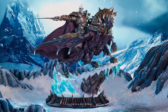HEX Collectibles Estatua World of Warcraft The Lich King & Invincible HEX Collectibles Estatua World of Warcraft The Lich King & Invincible
