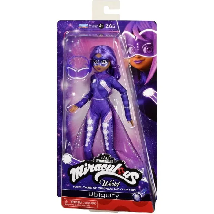 Bandai Muñeca articulada Miraculous Ladybug Ubiquity Licencia oficial 26 cm AAAME75201