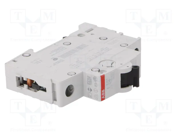 ABB S200 MCB Interruptor magnetotérmico 1 polo 6A 6kA