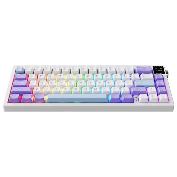 Ajazz AK650 Dream Weaver Teclado Mecánico Inalámbrico RGB Blanco