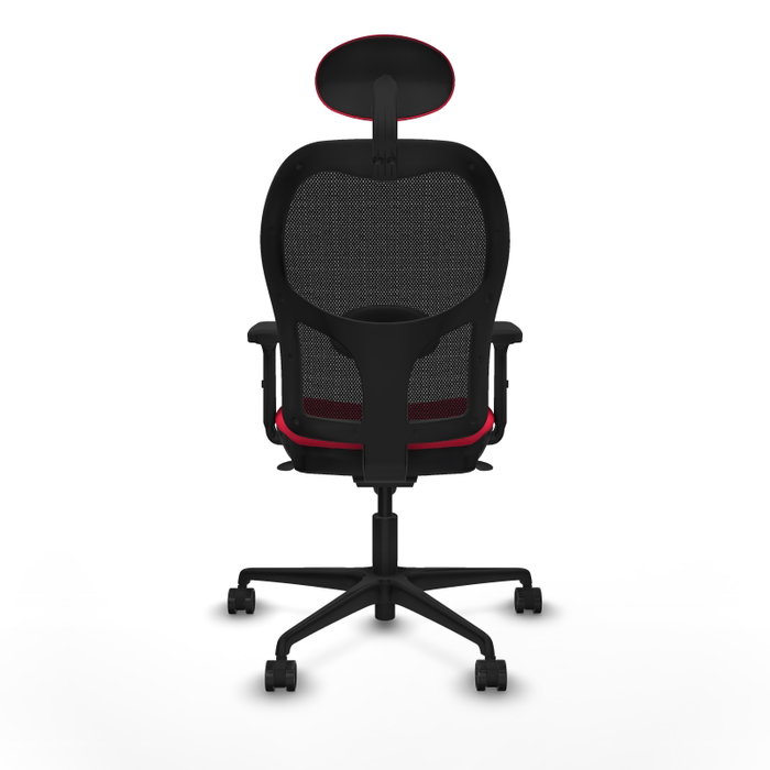PIQUERAS Y CRESPO Silla de oficina Jorquera Rojo/Negro PIQUERAS Y CRESPO Silla de oficina Jorquera Rojo/Negro