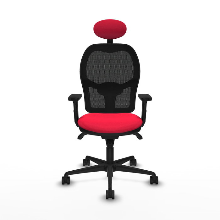 PIQUERAS Y CRESPO Silla de oficina Jorquera Rojo/Negro PIQUERAS Y CRESPO Silla de oficina Jorquera Rojo/Negro