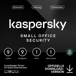 Kaspersky Small Office Security - 9 Usuarios, 1 Año - Base - Descarga ESD