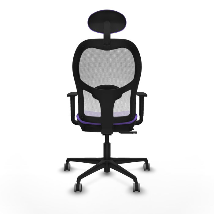 PIQUERAS Y CRESPO Silla de oficina Jorquera Lila y Blanca PIQUERAS Y CRESPO Silla de oficina Jorquera Lila y Blanca