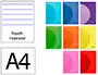 Liderpapel Libreta A4 48 Hojas 90gr Tapa Plástico Horizontal Colores Surtidos