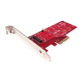 ROLINE Adaptador de Host PCIe 4.0 x4 para SSD NVMe M.2 110mm, Interno, 3.3V 5A