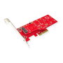 ROLINE Adaptador de Host PCIe 4.0 x4 para SSD NVMe M.2 110mm (15.06.2196)