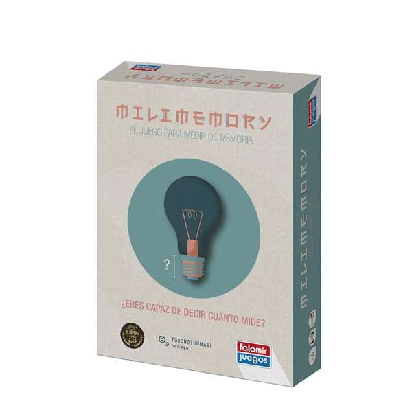 Falomir Juego Millimemory: Pon a Prueba Tu Habilidad Para Calcular 'a Ojo'. Edad Mínima Recomendada 6 Años.