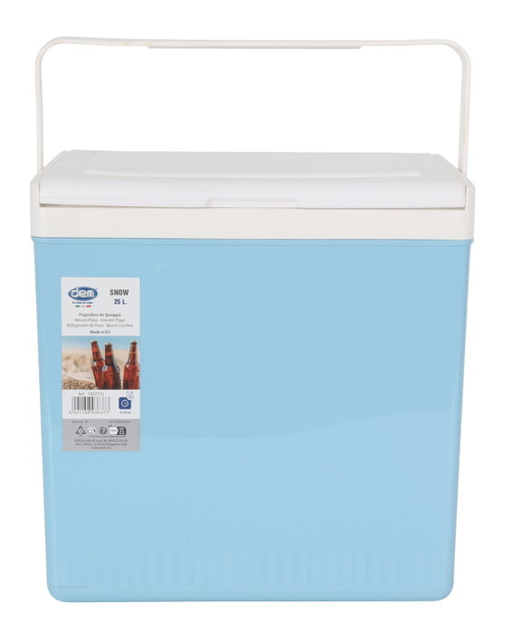 Inde Nevera de Playa 25L Snow - 37.4 x 26.5 x 37 cm (4 Unidades)