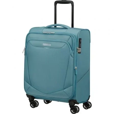 American Tourister SummerRide Spinner 149498-0461 Maleta Cabina 55cm (55x40x23cm) 4 Ruedas Expandible Azul Brisa