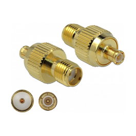 DeLOCK Adaptador SMA hembra a MCX hembra 3 GHz 89989
