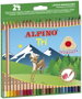Alpino Lápices de Colores Triangulares Multicolor Estuche de 24 Unidades