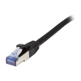 Synergy21 Patch Cable RJ45 CAT6A S/FTP 1.0m, Negro 500 MHz, AWG27, LSZH, Alta Velocidad