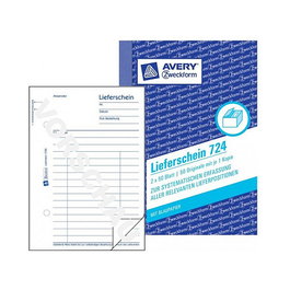 AVERY Zweckform Lieferschein Formularbuch 724, 1 unidad