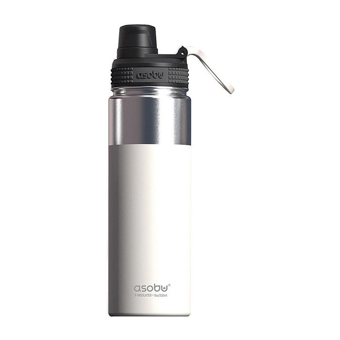 Asobu Alpine Flask Bottle Blanco 530 ml