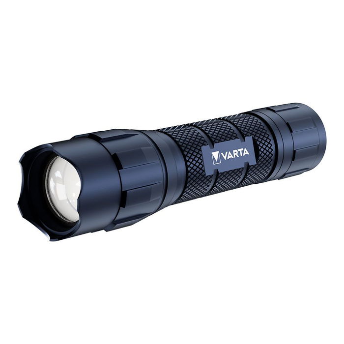 Varta Linterna f20 LED 100 lm 2 Modos Luz 30 m Alcance 10h Autonomía Aluminio AAA