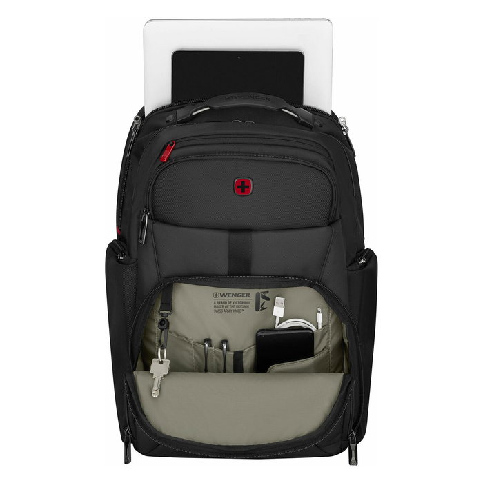 Wenger Meteor Mochila para portátil de 17" Negro compartimento para tablet