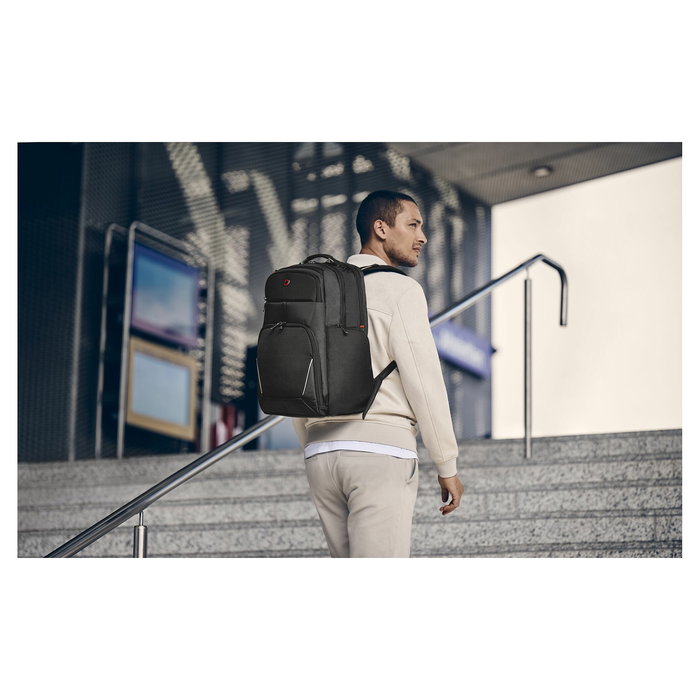 Wenger Meteor Mochila para portátil de 17" Negro compartimento para tablet
