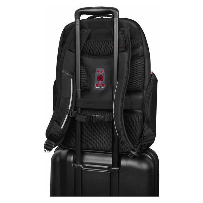 Wenger Meteor Mochila para portátil de 17" Negro compartimento para tablet