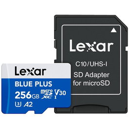 Lexar Memory microSDXC 256GB UHS-I U3/V30 A2, LMSBLPL256G-BNANG