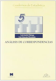 Análisis de correspondencias, Luis Joaristi Olariaga y Luis Lizasoain Hernández - LA MURALLA