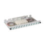 EFB Elektronik Spleißbox LC 50/125Á OM3 Multimodo, 12 Pigtails / 6 Acopladores