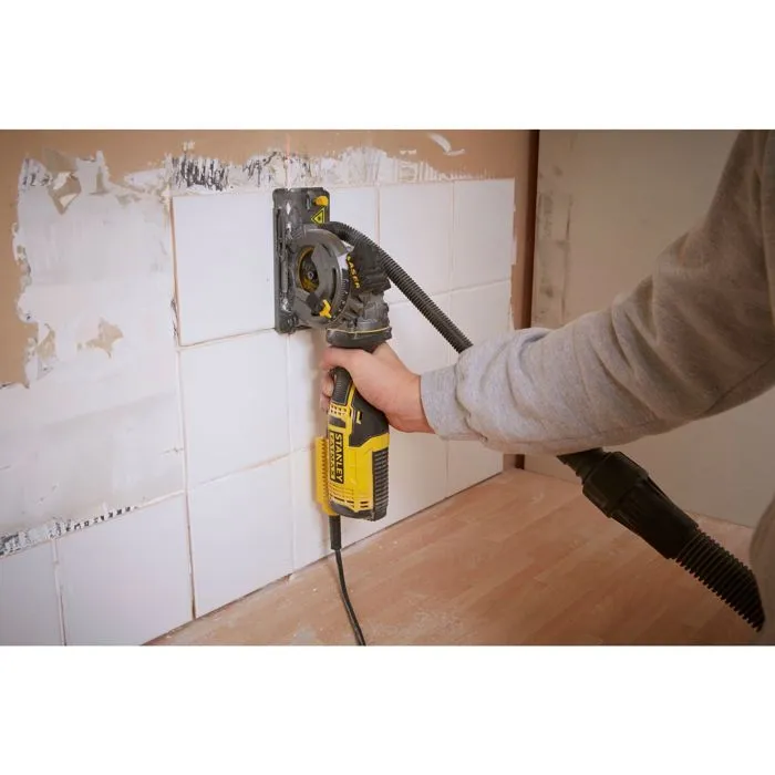 Stanley Sierra Circular Multimaterial FME380K 650W Ø89mm Corta Madera Metal Plástico 5035048645321