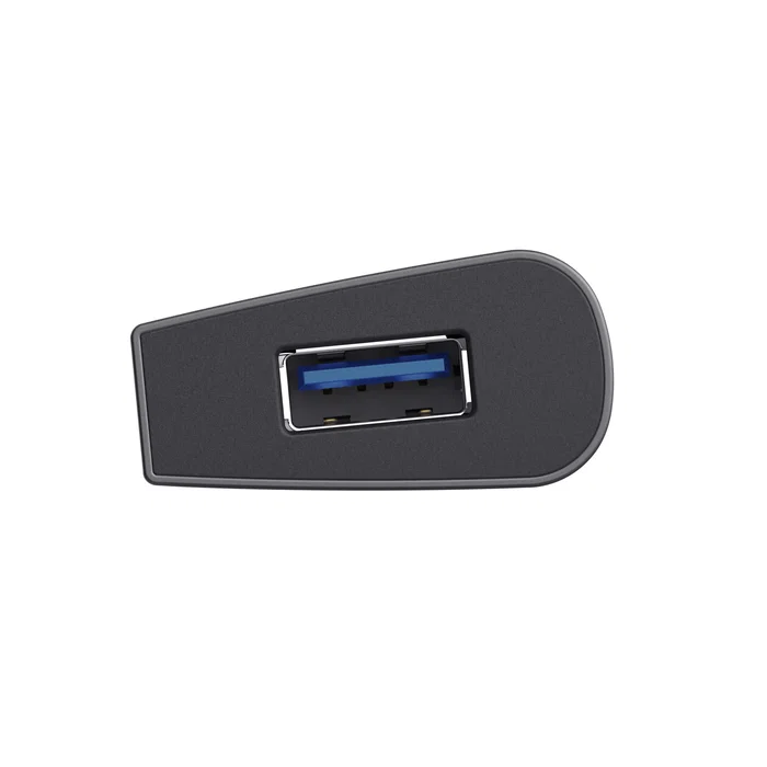 Trust Hub USB 3.2 Gen 1 Halyx, 7 Puertos USB-A + 1 Puerto USB-C, 5 Gbps, Aluminio, Plata