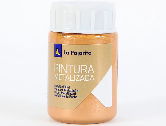 La Pajarita Pintura Metalizada Oro Ducado 35 ml